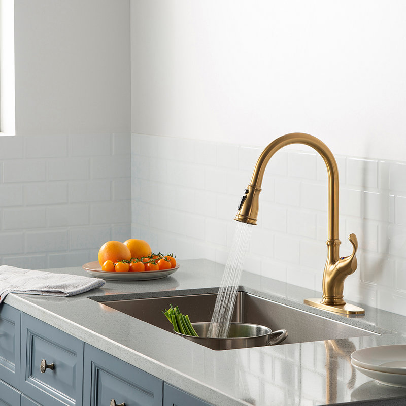 Clihome Pull Down Kitchen Faucet Wayfair